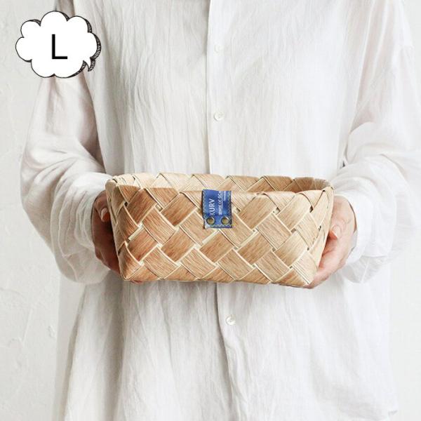 クルヴ ラウンドバスケットL バスケット クレエ クルヴ KURV Creer 白樺かご バスケット...