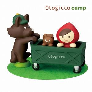 デコレ decole オトギッコ otogicco 赤ずきんマスコット セット キャリーカート キャンプ ( 新作 置物 オブジェ おうちの出窓や玄関 下駄箱、机 TG-86652)｜merci-p