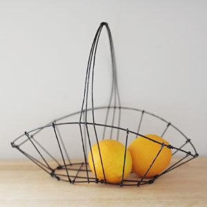 fog linen work フォグリネンワーク ギャザリングバスケット  ワイヤー かご バスケッ...