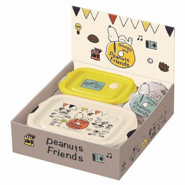 スヌーピー フードコンテナ おしぼり ギフトセット PEANUTS 日本製 SET919 弁当箱 シ...