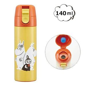 ステンレス マグボトル 水筒 保冷 保温 ステンレスボトル 水筒 ムーミン カラー MOOMIN 140ml ミニ 小さめ 小さい 少量 SMBC1D　(スケーター)  携帯タンブラー｜merci-p