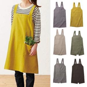 Lino e Lina（リーノエリーナ） フルエプロン ミラ・メランザーナ