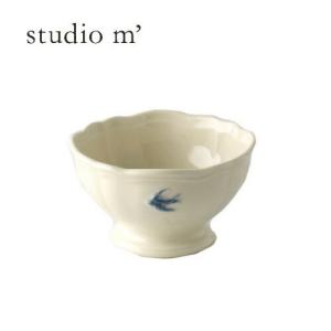 STUDIO M スタジオエム スタジオM 食器 アーリーバード プチボウル つばめ ツバメ EARLY BIRD 日本製 ホワイト お皿 食器 ケーキ皿 パン皿 平皿(ポイント10倍)