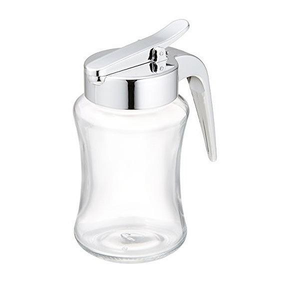 ハニージャー スリム ハニーディスペンサー はちみつ ハチミツ 蜂蜜 ディスペンサー 容器 ガラス製...