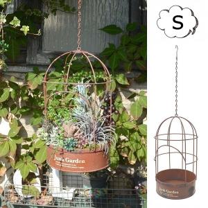 プランター ドラム缶プランター S ブルー アンティーク風 azi-azi