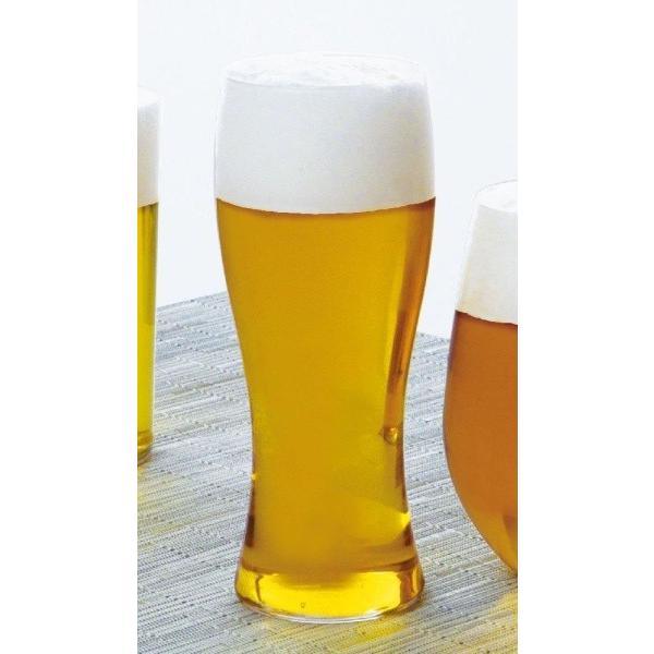 ビヤーグラス 薄氷 395ml 日本製 ガラス ビアグラス グラス ビール うすらい 家庭用 カフェ...