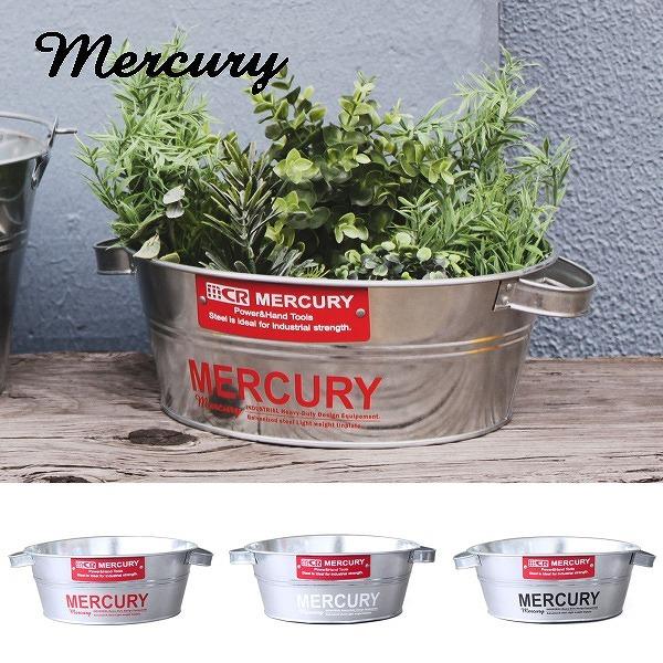 マーキュリー バケツ タブバケツ ガルバ シルバー レッド ホワイト ブラック mercury  持...