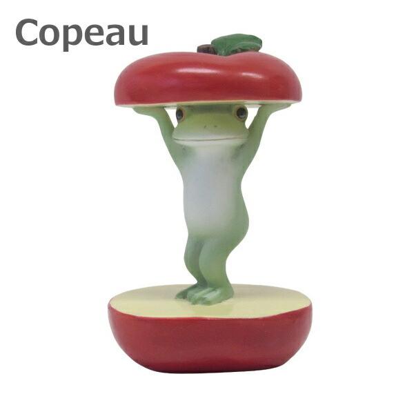 コポー りんごの間からカエル 70067 足が閉じました 雑貨 リンゴ りんご apple アップル...