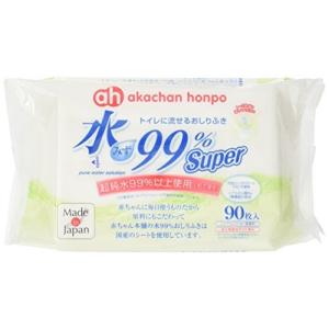 人気Super トイレに流せるおしりふき 90枚×12個パッ...