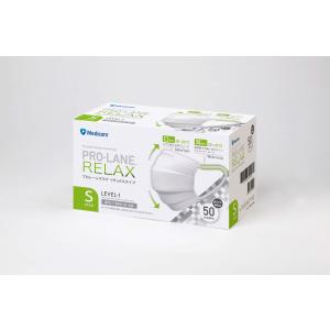 【販売終了】プロレーンマスク リラックス Sサイズ ホワイト PLEJM2714S 1箱50枚 メディコム【返品不可】