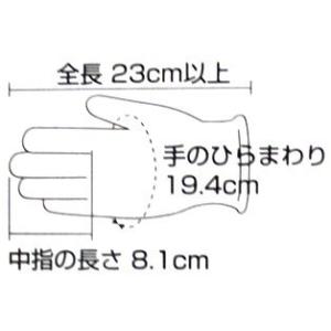 【食品衛生法適合】ニトリル手袋 エコブルー パ...の詳細画像2