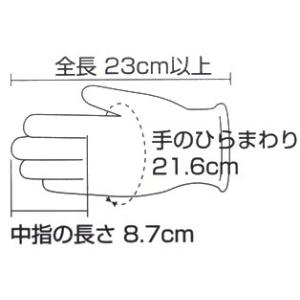 【食品衛生法適合】ニトリル手袋 エコブルー パ...の詳細画像2