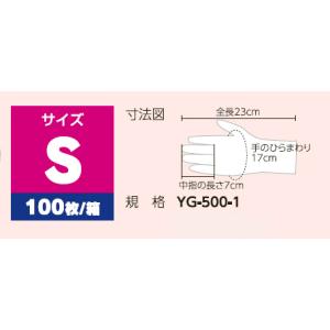 プラスチック手袋(パウダーフリー)エコヴェール...の詳細画像1