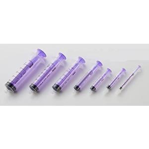 TOP ネオフィードシリンジ 20mL キャップ付 26312 パープル 1箱25本