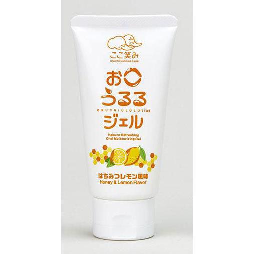 爽快 お口うるるジェル はちみつレモン風味 80g 1本 ハクゾウメディカル【返品不可】