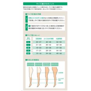 アンシルク 3 ハイソックス LL ブラック ...の詳細画像2