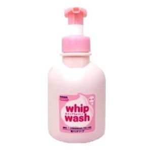 薬用手洗い石けん液 ホイップウォッシュ 23405 ピーチ 500ml 泡ポンプ付 1本 サラヤ【返...