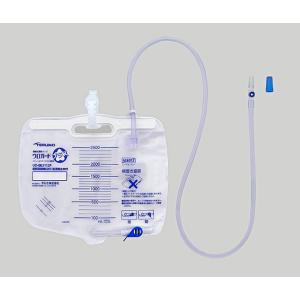 閉鎖式導尿バッグ ウロガードプラス 5セット/箱 2500ml UD-BE3012P 新鮮尿採取口付...