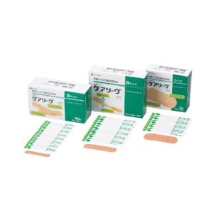 ケアリーヴ Sサイズ 粘着部12x55mm パッド部7.5x17mm 絆創膏 ばんそうこう 1箱200枚入 ニチバン【返品不可】
