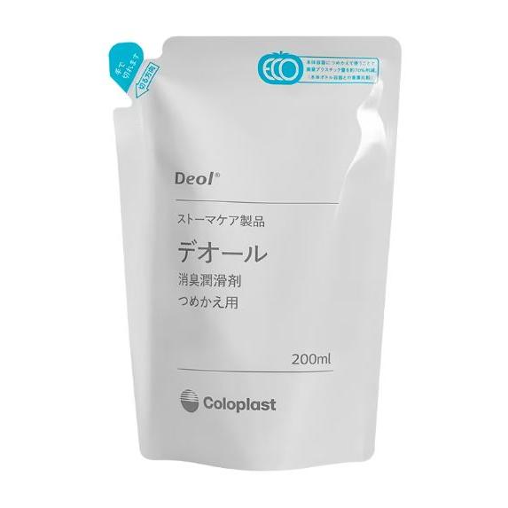 デオール 消臭潤滑剤 つめかえ用 200ml 9330 1袋 コロプラスト【返品不可】