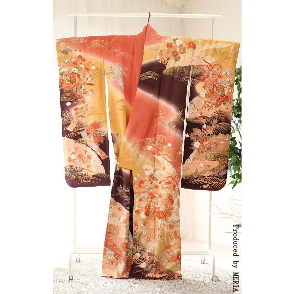 【レンタル】振袖レンタル　フルセット　送料無料　１２月１月ご予約用　FU-11-SJ