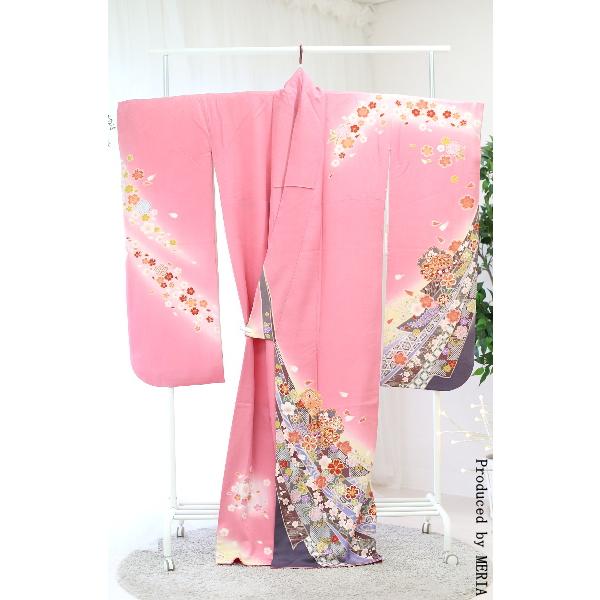 【レンタル】振袖レンタル　フルセット　２月から１１月ご予約用　送料無料　FU-5