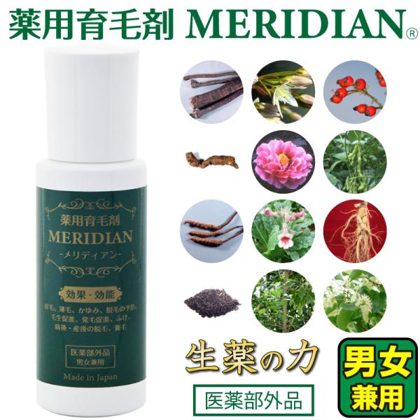 育毛剤 薬用育毛剤 MERIDIAN メリディアン 医薬部外品 男性用 女性用