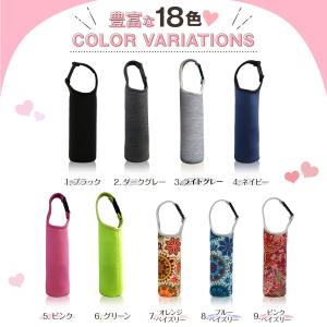 ペットボトルホルダー 水筒カバー ボトル 肩掛...の詳細画像2