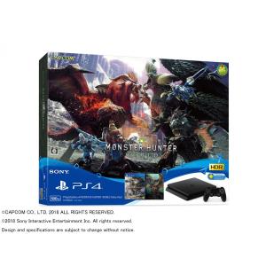【新品】SONY PlayStation4 MONSTER HUNTER： WORLD Value Pack CUHJ-10026 [500GB ジェット・ブラック] H1809157
