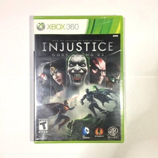 新品 未開封 Injustice Gods Among Us Xbox 360 輸入版 海外版 イン...