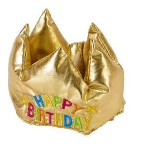犬の帽子 変身帽子 お祝い帽子 バースデークラウン S  M 誕生日 ハッピーバースデー 犬用 わん...