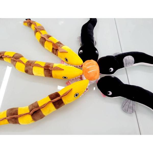 にょろにょろ ぬいぐるみ うなぎ うつぼ 犬のおもちゃ わんこのおもちゃ 犬のおもちゃ 楽しい 可愛...