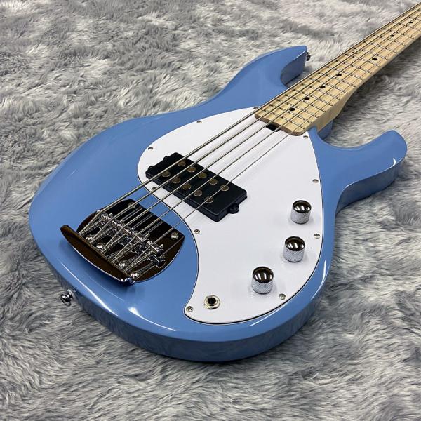 Sterling by MUSIC MAN エレキベース Ray5 Chopper Blue 5弦ベ...