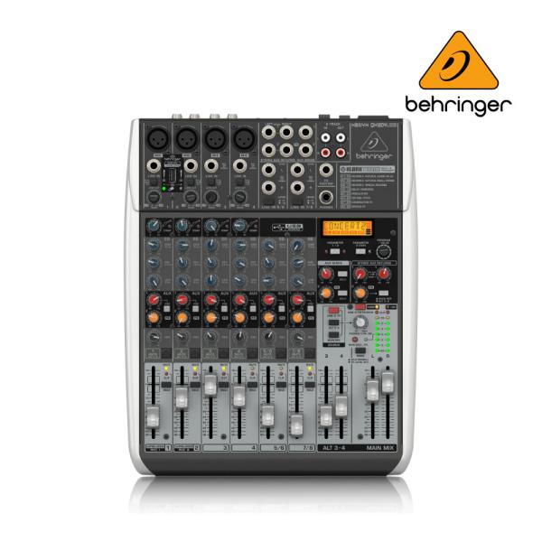 BEHRINGER 8ch アナログミキサー KLARK TEKNIK FX内蔵 QX1204USB...