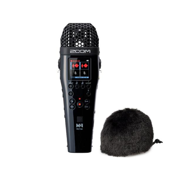 ZOOM M4 4チャンネル 外部入力付き ハンディレコーダー
