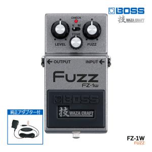 BOSS 技クラフト ファズ FZ-1W Fuzz 純正ACアダプター付き ボス エフェクター｜merry-net