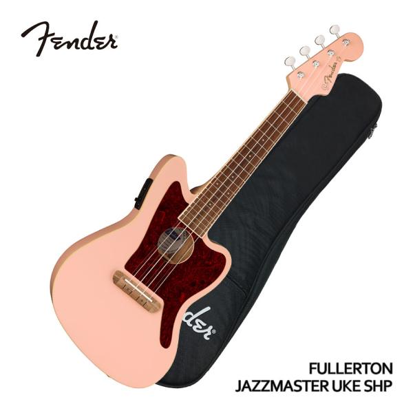 Fender コンサートウクレレ Fullerton Jazzmaster Uke Shell Pi...