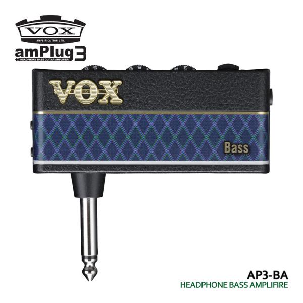 VOX ヘッドホンアンプ amPlug3 Bass アンプラグ AP3-BA ベースアンプ