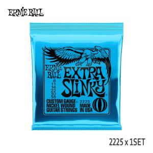 エレキギター弦 アーニーボール 2225 1セット 08-38 エクストラスリンキー ERNiE BALL ERNiE BALL エレキ弦｜merry-net