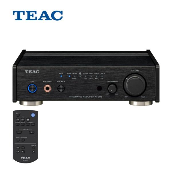 TEAC プリメインアンプ AI-303-B ブラック 2月8日発売予定