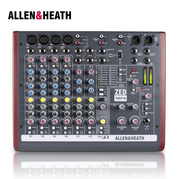 Allen &amp; Heath アナログミキサー ZED10FX