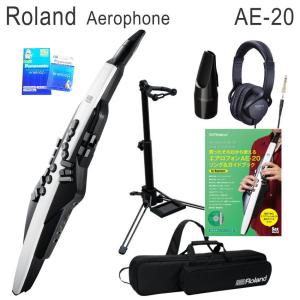 電池6本付き■ローランド エアロフォン AE20　Roland Aerophone AE-20 （ケース/ガイドブック/スタンド/マウスピース/ヘッドフォン付き）｜merry-net