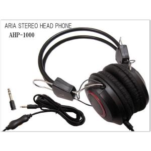 Aria アリア ステレオヘッドホン ヘッドフォン 有線 安い AHP-1000 ダイナミック型 3...