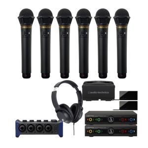 ズーム(楽器) ZOOM AMS-44 ワイヤレスマイク8本セット(赤外線