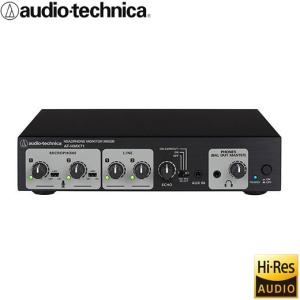 audio-technica エコー搭載・ヘッドフォン端子付き　マイクミキサー　AT-HMX71｜楽器のことならメリーネット