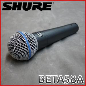 SHURE シュア マイク BETA58A ダイナミック型マイクロフォン ボーカル用マイク ベータ｜merry-net