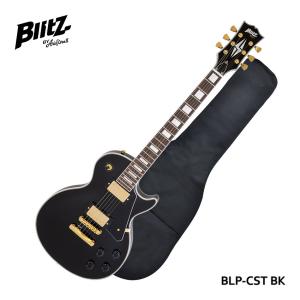 Blitz エレキギター BLP-CST BK レスポールカスタム ブリッツ 初心者向け 入門用