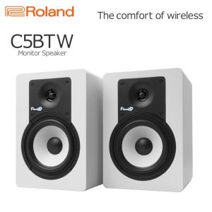 ラスト1組【処分特価】モニタースピーカー Fluid Audio C5BTW (ホワイト) 40W(20W+20W) Bluetooth対応｜merry-net