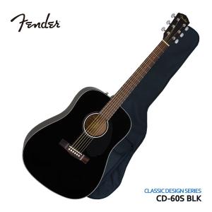 Fender フェンダー CD-60 Dreadnought Acoustic Guitar - Black
