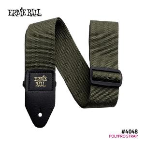 ERNiE BALL ギターストラップ POLYPRO STRAPS #4048 OLIVE オリーブ アーニーボール｜merry-net